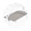 Chipolino Bath tub with bath stand and changing pad "Aqua" Giraffe SHVAQ0241GY