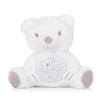 Chipolino Plush toy with projector and music "Bear" white PIL02507BEWH