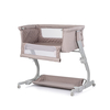 Chipolino Co-sleeping crib with drop side “Eleganza" tiramisu KOSEL0252TR