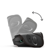 Cybex Solution G2 i-Fix i-Size 15-36kg 100-150 cm  Magic Black 524000650