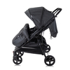 Lorelli DUO Twins Stroller with Footmuff & Bag 0 + Black 10021542305