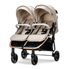 Lorelli Twin Baby Stroller Duo Beige + Bag up to 22 kg