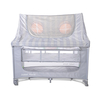Lorelli Sweet Home Παρκοκρέβατο 2 Επιπέδων με Στέγη Grey  10080652506