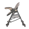 Lorelli BABY HIGH CHAIR BELLISSIMO ALMOND BEIGE PU LEATHER 10100512324
