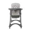 Lorelli BABY HIGH CHAIR BELLISSIMO COOL GREY PU LEATHER 10100512325
