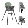 Lorelli BABY HIGH CHAIR 3in1 SIESTA GREEN LEATHER 10100532504