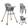 Lorelli BABY HIGH CHAIR VANILLA 3 IN 1 GREY 10100572506