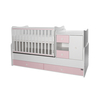 Lorelli BED MINI MAX NEW 190/72 COLOUR WHITE/ORCHID PINK 10150500038A