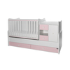 Lorelli BED MINI MAX NEW 190/72 COLOUR WHITE/ORCHID PINK 10150500038A
