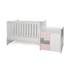 Lorelli BED MINI MAX NEW 190/72 COLOUR WHITE/ORCHID PINK 10150500038A
