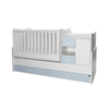 Lorelli BED MINI MAX NEW 190/72 COLOUR WHITE/BABY BLUE 10150500039A