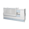 Lorelli BED MINI MAX NEW 190/72 COLOUR WHITE/BABY BLUE 10150500039A