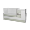 Lorelli BED MINI MAX NEW 190/72 COLOUR WHITE/MILKY GREEN 10150500040A