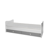 Lorelli BED MINI MAX NEW 190/72 COLOUR WHITE/STONE GREY 10150500041A