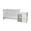 Lorelli BED MINI MAX NEW 190/72 COLOUR WHITE/STONE GREY 10150500041A
