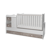 Lorelli BED MINI MAXI 190/72 COLOUR WHITE/ARTWOOD NEW 10150500043A