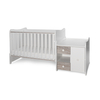 Lorelli BED MINI MAXI 190/72 COLOUR WHITE/ARTWOOD NEW 10150500043A