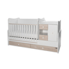 Lorelli BED MINI MAX 190/72 COLOUR WHITE/LIGHT OAK  NEW 10150500045A