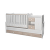 Lorelli BED MINI MAX 190/72 COLOUR WHITE/LIGHT OAK  NEW 10150500045A