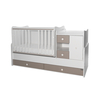 Lorelli ΚΡΕΒΆΤΙ MINI MAX 190/72 ΧΡΏΜΑ ΛΕΥΚΌ/STRING ΝΈΟ 10150500046A