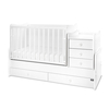 Lorelli BED MAXI PLUS 70/160 TRIO WHITE 10150580024P
