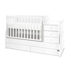 Lorelli BED MAXI PLUS 70/160 TRIO WHITE 10150580024P