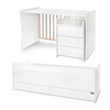 Lorelli BED MAXI PLUS 70/160 TRIO WHITE 10150580024P