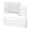 Lorelli BED MAXI PLUS 70/160 TRIO WHITE 10150580024P