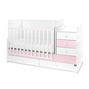 Lorelli BED MAXI PLUS NEW 70/160 WHITE/ORCHID PINK 10150580038P