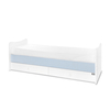 Lorelli BED MAXI PLUS NEW 70/160 WHITE/BABY BLUE 10150580039P