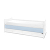 Lorelli BED MAXI PLUS NEW 70/160 WHITE/BABY BLUE 10150580039P
