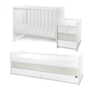 Lorelli BED MAXI PLUS NEW 70/160 WHITE/MILKY GREEN 10150580040P