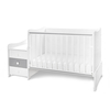 Lorelli BED MAXI PLUS NEW 70/160 WHITE/STONE GREY 10150580041P