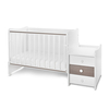 Lorelli BED MAXI PLUS NEW 70/160 WHITE/CAFFE 10150580042P