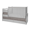 Lorelli BED MAXI PLUS NEW 70/160 WHITE/ARTWOOD 10150580043P