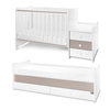 Lorelli BED MAXI PLUS NEW 70/160 WHITE/STRING 10150580046P