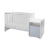 Lorelli BED TREND PLUS NEW 70/160 WHITE/BABY BLUE 10150590039P