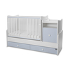 Lorelli BED TREND PLUS NEW 70/160 WHITE/BABY BLUE 10150590039P