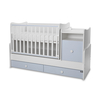 Lorelli BED TREND PLUS NEW 70/160 WHITE/BABY BLUE 10150590039P