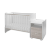 Lorelli BED TREND PLUS NEW 70/160 WHITE/LIGHT OAK 10150590045P