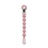 Lorelli SILICONE PACIFIER HOLDER NATURAL DEEP PINK 10220800002