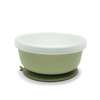 Lorelli SILICONE VACUUM BOWL WITH LID NATURAL FRESH GREEN  10230640004