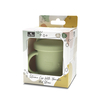 Lorelli SILICONE CUP WITH HANDLES+STRAW NATURAL FRESHGREEN 10230660004