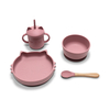Lorelli Σετ Φαγητού από σιλικόνη 4τμχ Natural Pink 10230700002