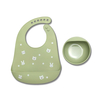 Lorelli SILICONE FEEDING SET 2PCS NATURAL FRESH GREEN 10230710004