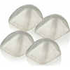 Dreambaby Soft Corner Protectors with Plastic Sticker in White Color 4pcs BR74708