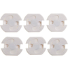 Dreambaby Protective Covers for Sockets made of Plastic in White Color 6pcs BR74712