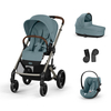 Cybex Balios S Lux Set 4 in 1 TPE Car Seat with Cloud G i-Size Plus Stormy Blue 70000539
