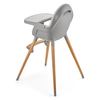Kinderkraft  Fini 2 in 1 Convertible Children High Chair - Grey (KHFINI02GRY0000)
