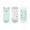 Kikka Boo Baby socks with 3D ears Bear with me Mint